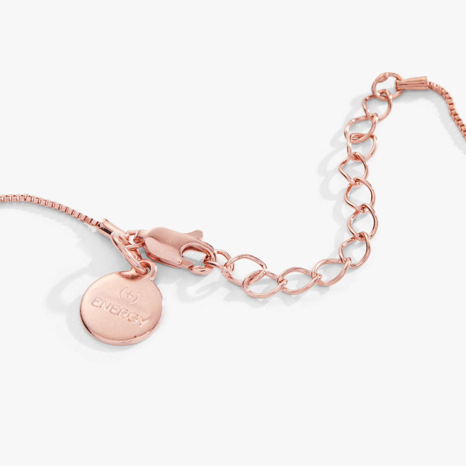 Engravable Circle Charm + Rose Quartz Bead Necklace