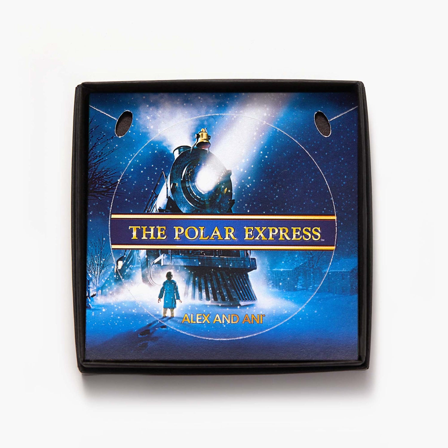 The Polar Express™ Train Ticket + Hot Chocolate Duo Charm Bangle